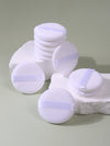 2-5-10-20Pcs Portable and Practical High-Grade White Round Powder Puff for Base and Fixing Makeup