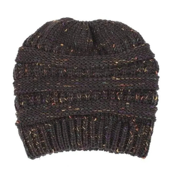 Knit Ponytail Beanie