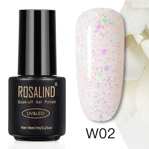 ROSALIND Hybrid UV Nail Polish Varnish Gel