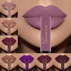 NICEFACE liquid lipstick tubes with nude and berry lip swatches
