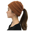 Women Beanie Ponytail Hat