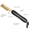 2-in-1 Hair Curler & Straightener Comb