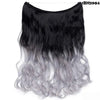 20 inches Long Heat Resistant Invisible Hairpiece