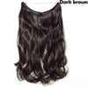 20 inches Long Heat Resistant Invisible Hairpiece