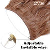 20 inches Long Heat Resistant Invisible Hairpiece