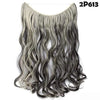 20 inches Long Heat Resistant Invisible Hairpiece