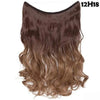 20 inches Long Heat Resistant Invisible Hairpiece