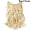 20 inches Long Heat Resistant Invisible Hairpiece