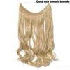 20 inches Long Heat Resistant Invisible Hairpiece