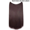 20 inches Long Heat Resistant Invisible Hairpiece