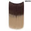 20 inches Long Heat Resistant Invisible Hairpiece