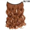 20 inches Long Heat Resistant Invisible Hairpiece