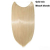 20 inches Long Heat Resistant Invisible Hairpiece