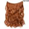 20 inches Long Heat Resistant Invisible Hairpiece