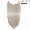 20 inches Long Heat Resistant Invisible Hairpiece