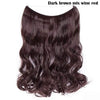 20 inches Long Heat Resistant Invisible Hairpiece