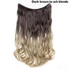 20 inches Long Heat Resistant Invisible Hairpiece