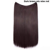 20 inches Long Heat Resistant Invisible Hairpiece