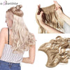 20 inches Long Heat Resistant Invisible Hairpiece