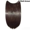 20 inches Long Heat Resistant Invisible Hairpiece