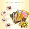 24K Gold Crystal Collagen Eye Mask Ageless Patch