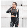 2pcs Seamless Long Sleeve High Waisted Yoga Set