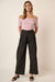 Mittoshop Deep Pleated High Waisted Wide Leg Pants