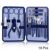 7-18 Pcs Professional Nail cutter Pedicure Set