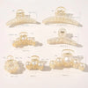 Big Pearls Acrylic Hair Claw Clips Big Size