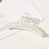 Big Pearls Acrylic Hair Claw Clips Big Size