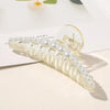 Big Pearls Acrylic Hair Claw Clips Big Size