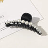 Big Pearls Acrylic Hair Claw Clips Big Size