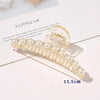 Big Pearls Acrylic Hair Claw Clips Big Size