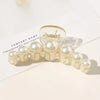 Big Pearls Acrylic Hair Claw Clips Big Size