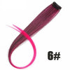 Clip In One Hairpiece Ombre 50Cm Long Straight Hair Extension