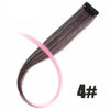 Clip In One Hairpiece Ombre 50Cm Long Straight Hair Extension