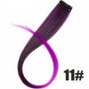 Clip In One Hairpiece Ombre 50Cm Long Straight Hair Extension