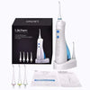 Cordless Water Flosser Dental Oral Irrigator Portable with Wireless Charge Station,IPX7 Waterproof