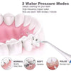 Cordless Water Flosser Dental Oral Irrigator Portable with Wireless Charge Station,IPX7 Waterproof