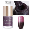 Glitter Temperature Color Changing Water-based Nail Polish