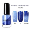 Glitter Temperature Color Changing Water-based Nail Polish