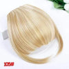 High Temperature Fiber Straight Clip In Bangs Extension