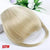 High Temperature Fiber Straight Clip In Bangs Extension