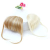 High Temperature Fiber Straight Clip In Bangs Extension