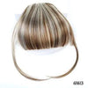 High Temperature Fiber Straight Clip In Bangs Extension