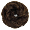 Human Hair Bun Curly Messy Donut Non-remy Hairpiece