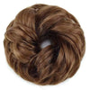 Human Hair Bun Curly Messy Donut Non-remy Hairpiece