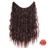 Invisible silk hairpin Long straight hair