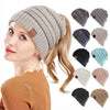 Knit Ponytail Beanie