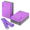 Lixada 2 Pack Yoga Blocks with Yoga Strap